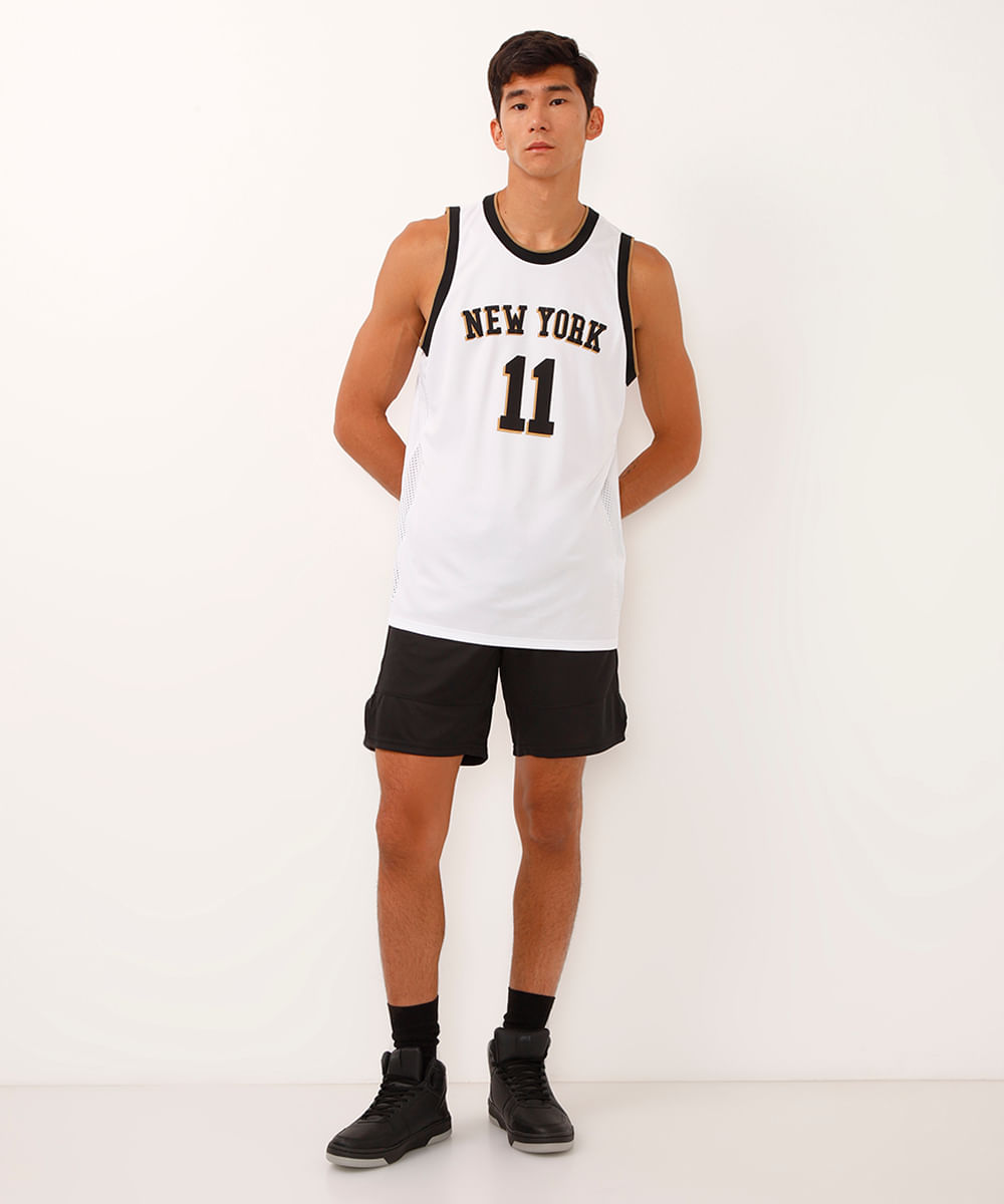 regata basquete new york esportiva ace branca