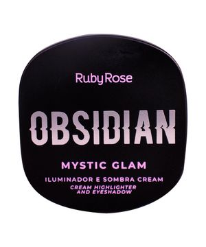 iluminador e sombra ruby rose cream obsidian emmerald hb26004 verde