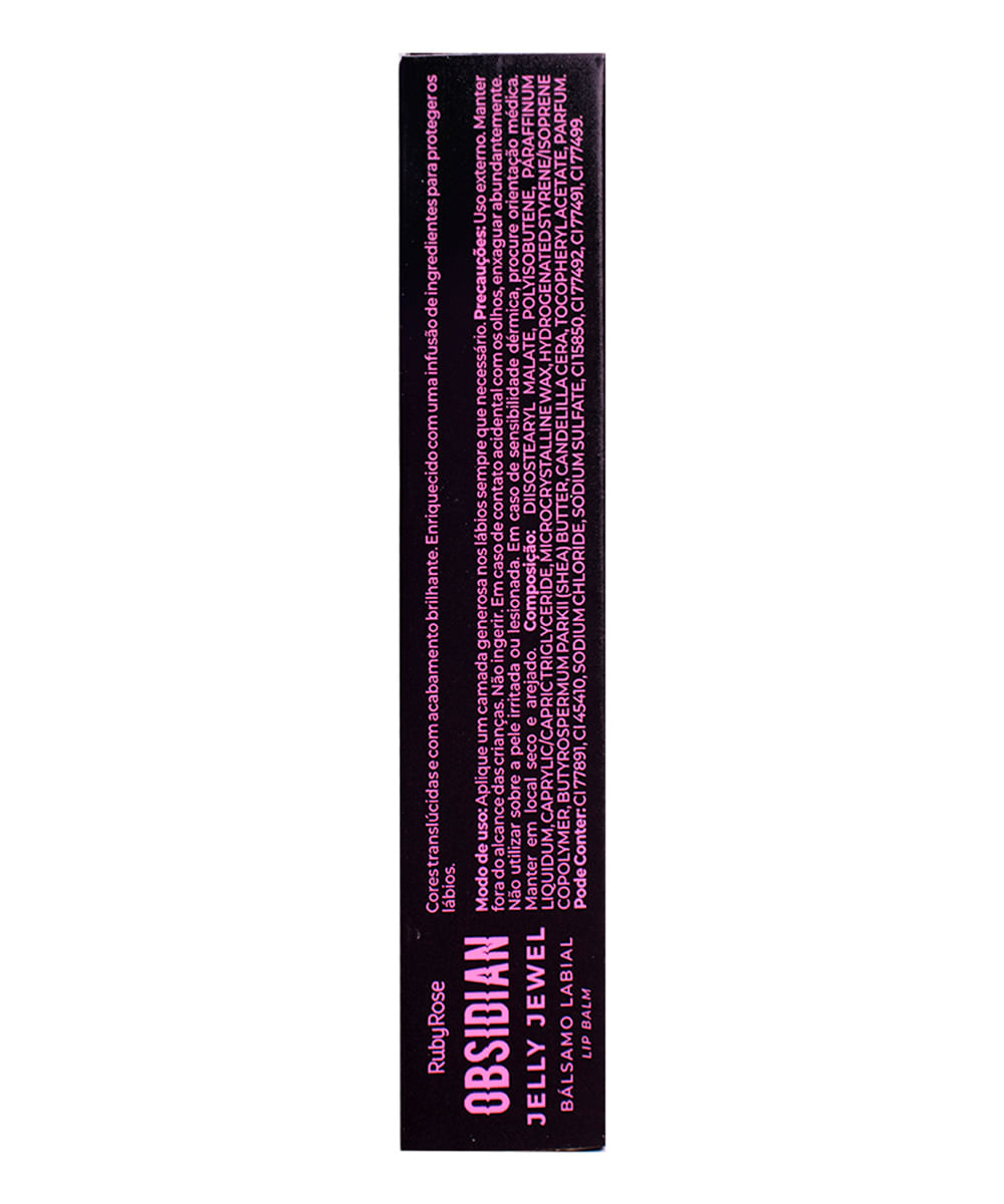 balm ruby rose jelly jewel obsidian onix hb74002 preto