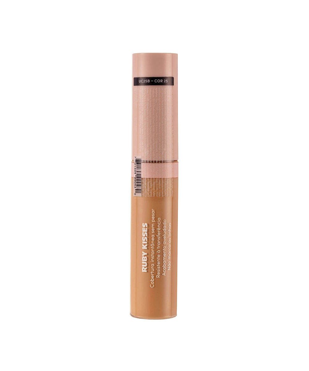 ruby kisses under eye corrector corretivo para a área olhos cor 25