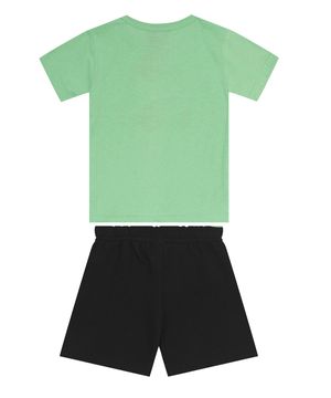 Conjunto Infantil Masculino Com Camiseta Agathos Verde