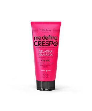 Gelatina Fixadora Me Defino Crespo Forever Liss 200G