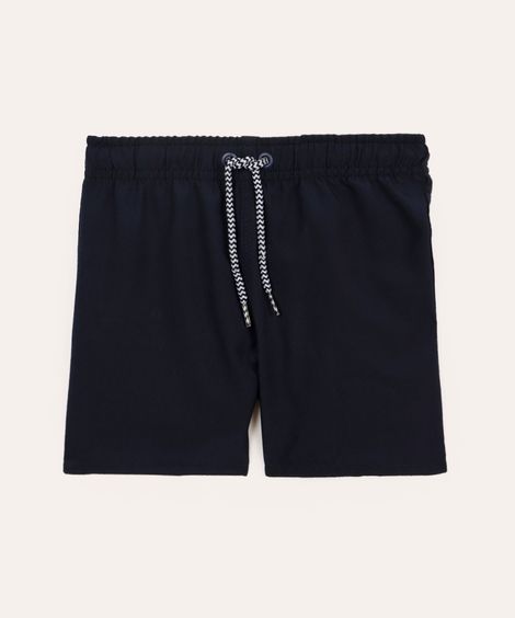 bermuda surf infantil com bolso azul