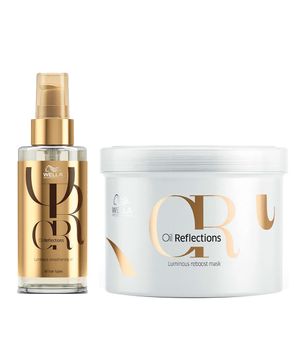 Wella Professional Oil Reflections Kit – Máscara Capilar + Óleo