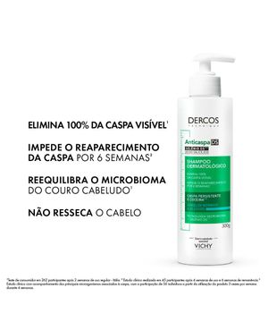 Vichy Dercos Shampoo Anticaspa DS - Cabelos Normais a Oleosos