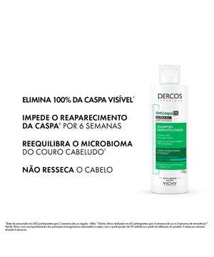 Vichy Dercos Shampoo Anticaspa DS - Cabelos Normais a Oleosos