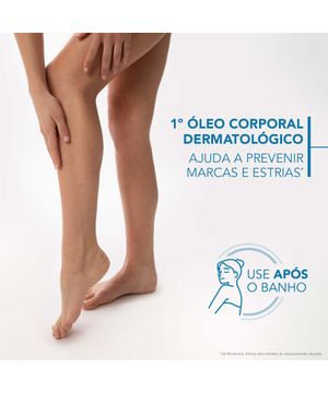 Óleo  Corporal Pós  Banho Bioderma Atoderm 2 em 1