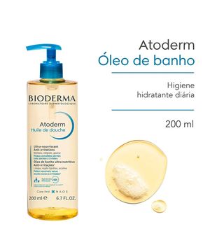 Bioderma Atoderm Kit com 2 Unidades – Óleo de Banho 200ml