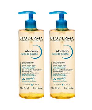 Bioderma Atoderm Kit com 2 Unidades – Óleo de Banho 200ml