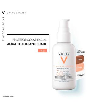 Vichy UV-Age Daily Kit com 2 Unidades – Protetor Solar Facial FPS60