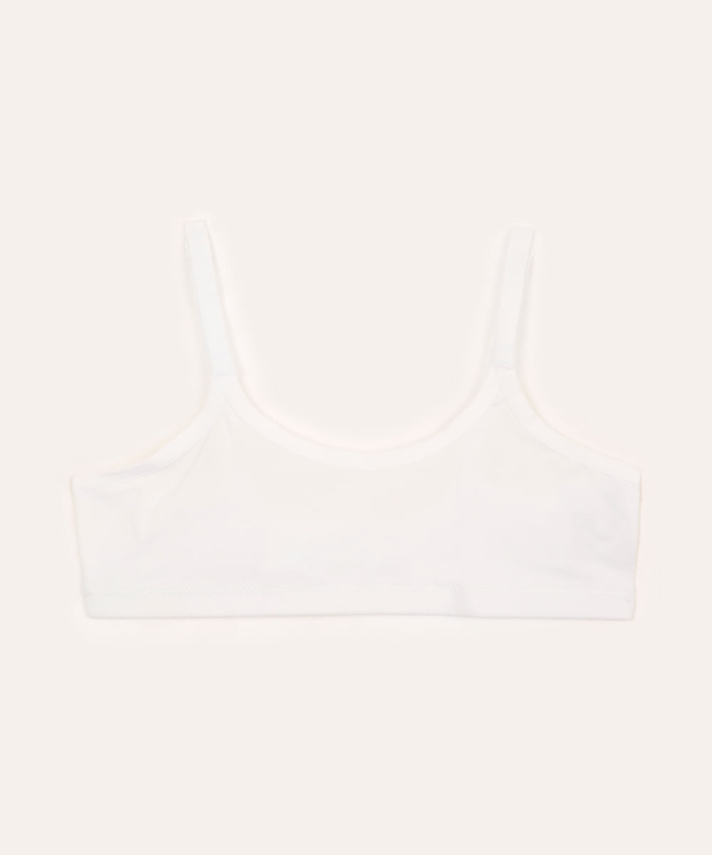 kit de 2 sutiãs infantil miss delrio multicor