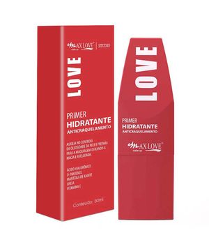 Primer Facial Hidratante Max Love - Anticraquelamento