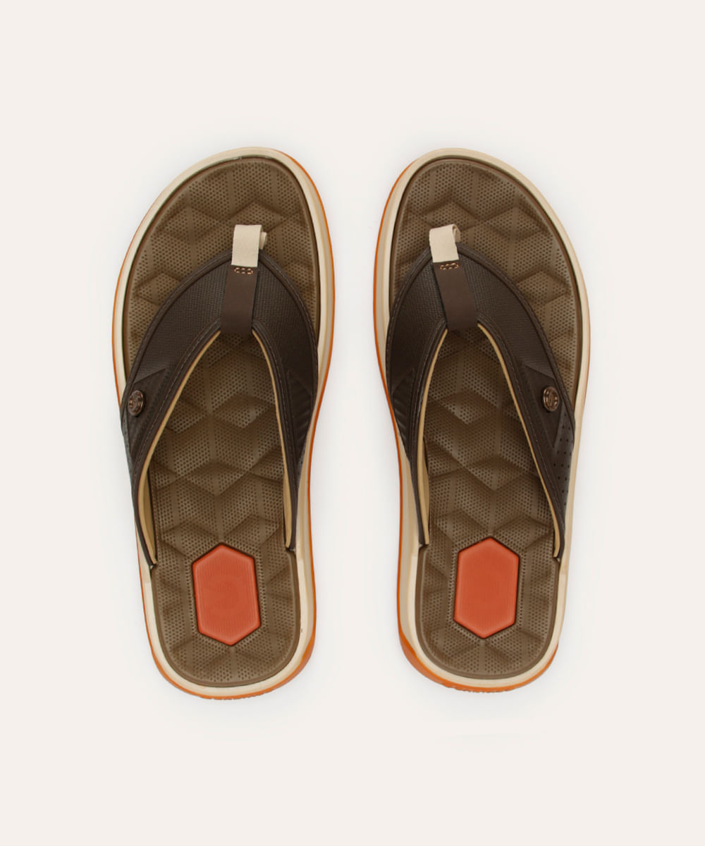 chinelo nápoles cartago bege