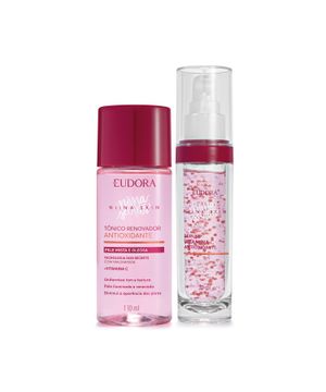 Combo Niina Secrets Skin Antioxidante: Sérum Facial 30ml + Tônico Renovador 110ml