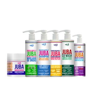 Widi Care Kit Ondulando a Juba Co Wash Geleia (6 Produtos)