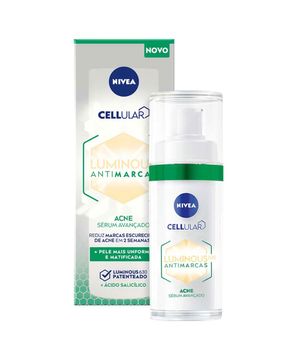 Sérum Facial NIVEA Cellular Luminous 630 Antimarcas Acne