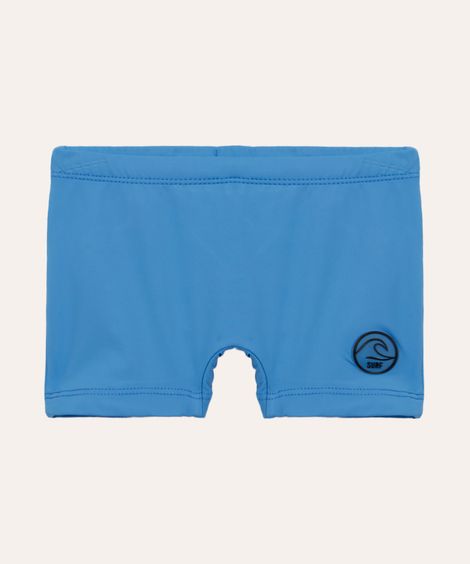 sunga infantil básica com proteção uv azul