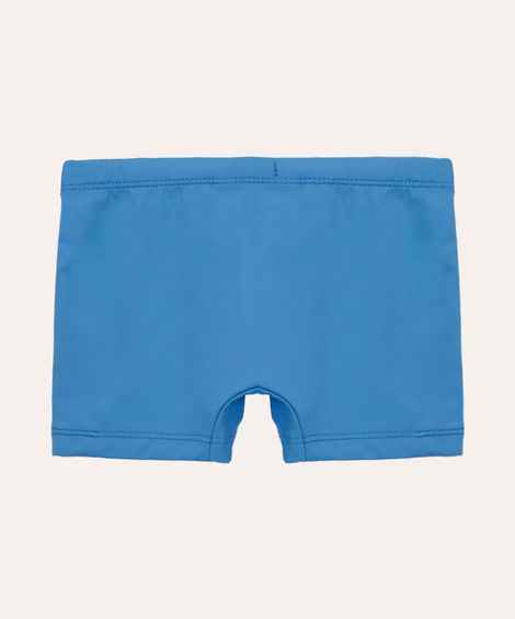 sunga infantil básica com proteção uv azul