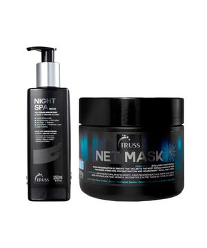 Kit Truss Máscara de Reconstrução 550g + Sérum Night Spa 250ml