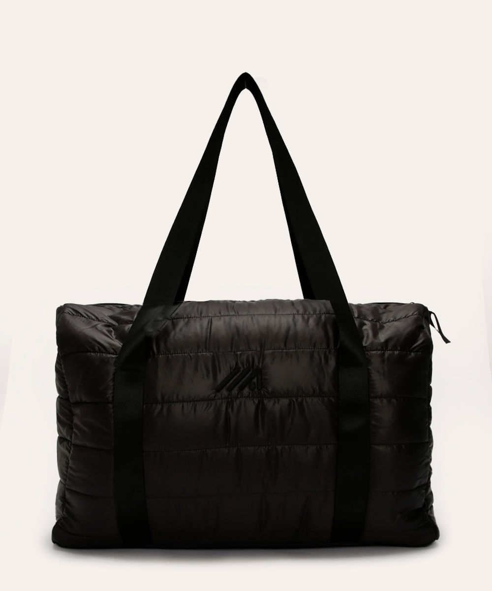 bolsa puffer esportiva ace preta