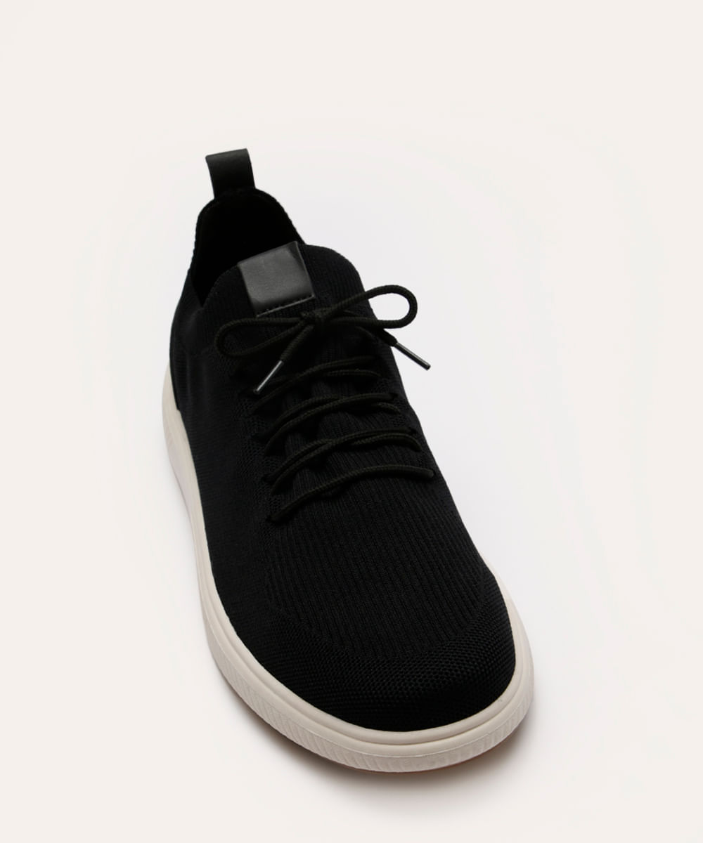 tênis knit oneself preto