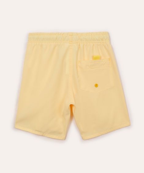 bermuda infantil boardshort amarelo