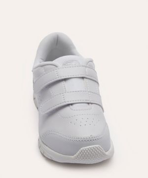 tênis casual infantil dakotinha com velcro branco