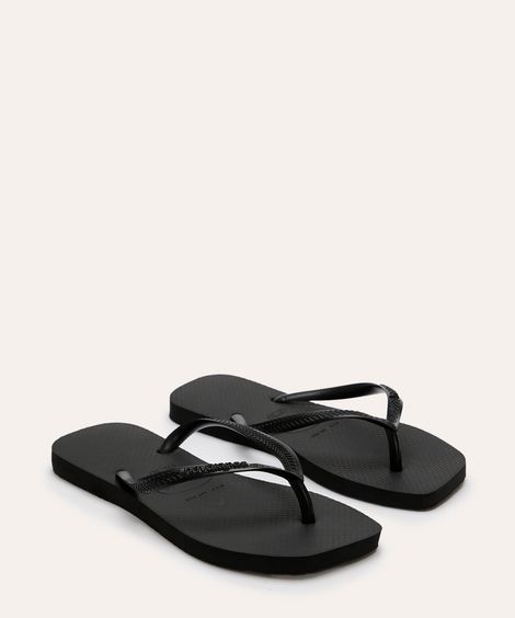 chinelo havaianas slim square preto