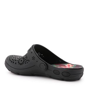 SANDALIA CLOG NELLIE BOA ONDA Preto