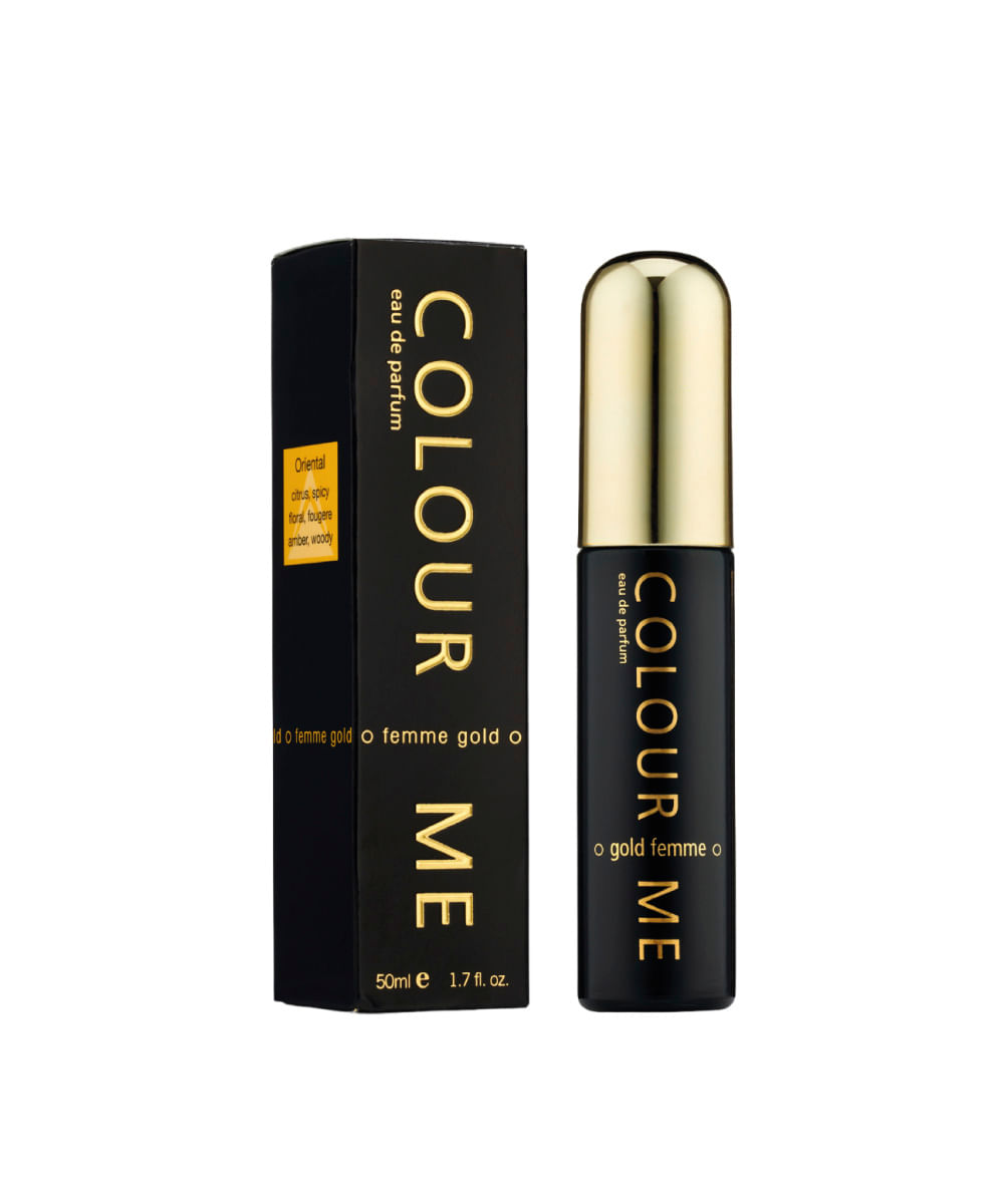 colour me femme gold eau de parfum