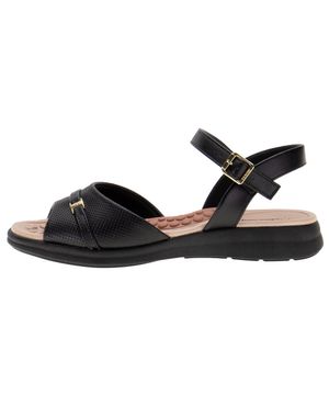 Sandália Feminina Flat Modare - 7174113 PRETO