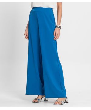 Calça De Crepe Light Feminino Endless Azul