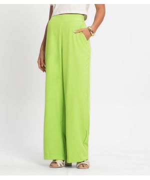 Calça De Crepe Light Feminino Endless Verde