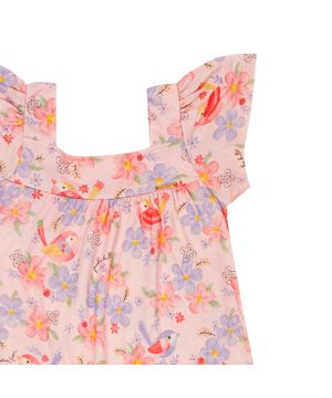 Vestido Infantil Menina - Digital Rose - 50721-1123