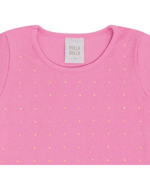 Blusa Primeiros Passos  Menina - Pink - 50604-301