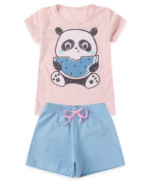 Pijama Infantil Verão Menina - Melancia - Rosa