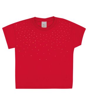 Blusa Infantil Menina - Vermelho - 50707-65