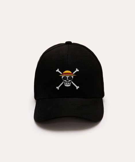 boné infantil aba curva maleável one piece preto