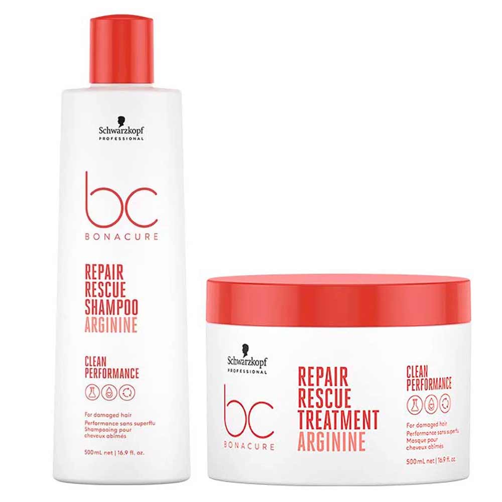 Schwarzkopf BC Clean Performance Repair Rescue Kit – Shampoo + Máscara