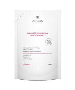 Sabonete Líquido Facial Iluminador Adcos Vitamina C - Refil