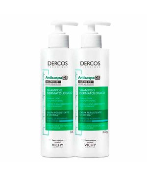 Vichy Dercos Anticaspa DS Shampoo para Cabelos Normais a Oleosos Kit com 2 Unidades