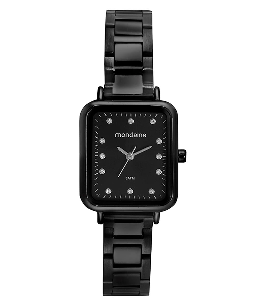 relógio mondaine 32780lpmvpe3kb analógico preto