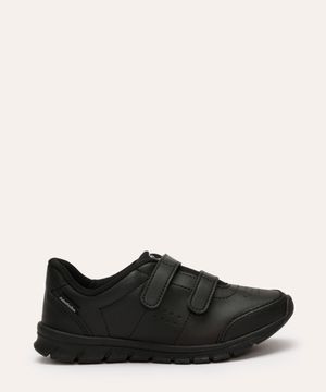 tênis casual infantil dakotinha com velcro preto