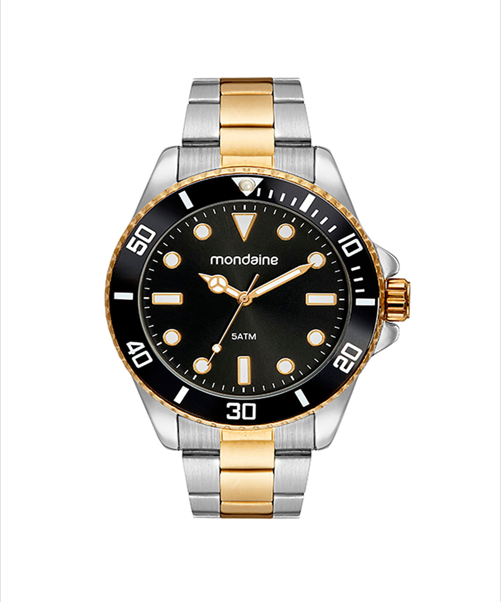 relógio mondaine 32549gpmvbe3 analógico prateado