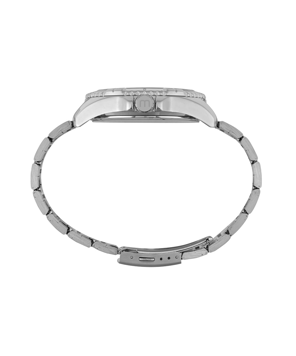 relógio mondaine 32638g0mvne2kf analógico prateado