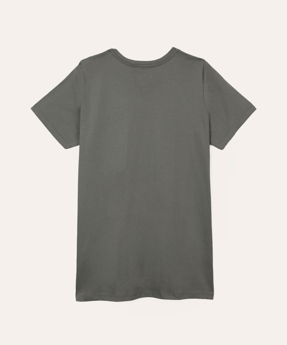 camiseta de algodão juvenil manga curta batman cinza