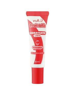 hidratante labial fruittella vult morango com creme