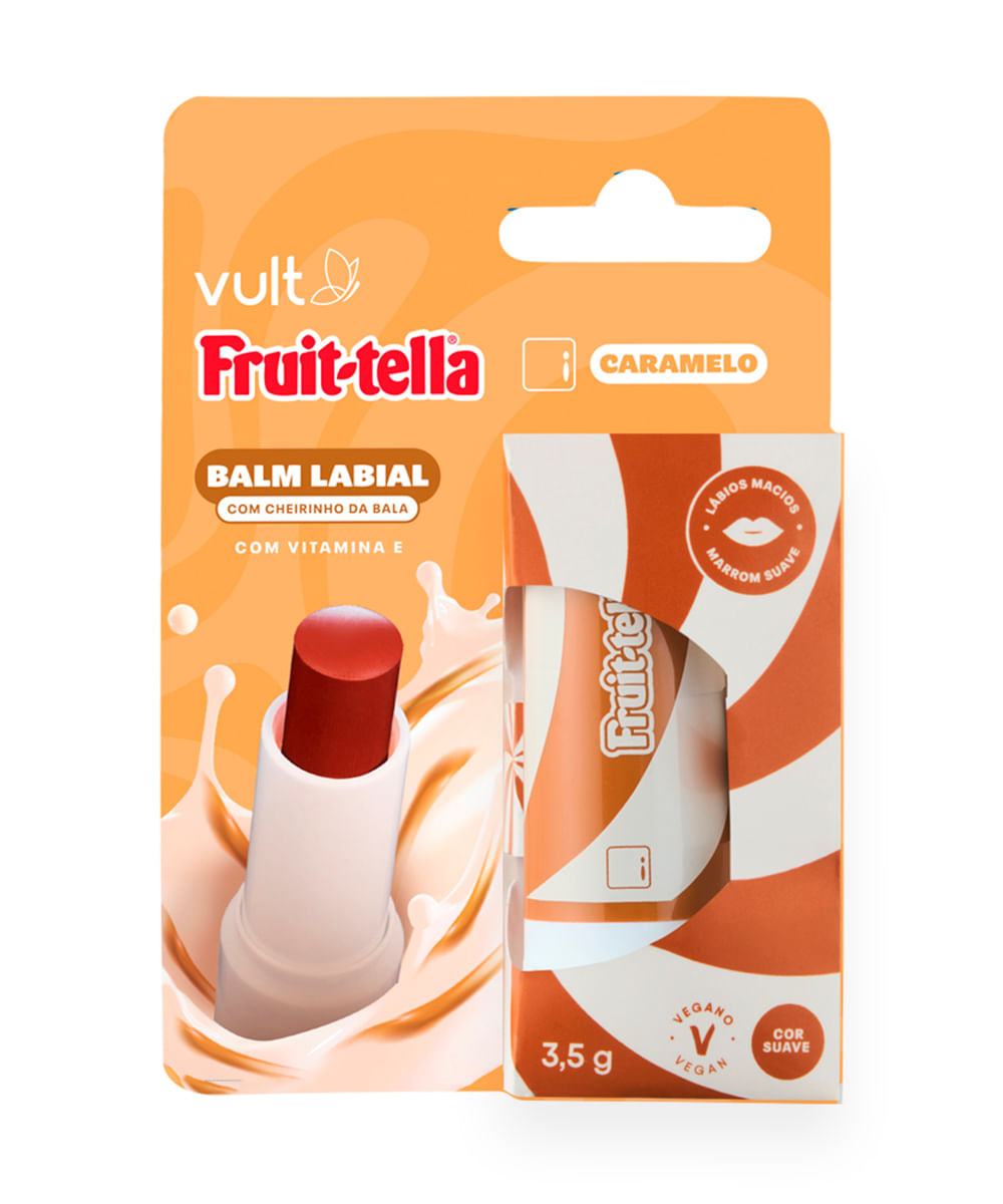 balm labial fruittella vult caramelo
