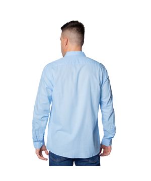 Camisa Masculina Amil Comfort Next Algodão Azul