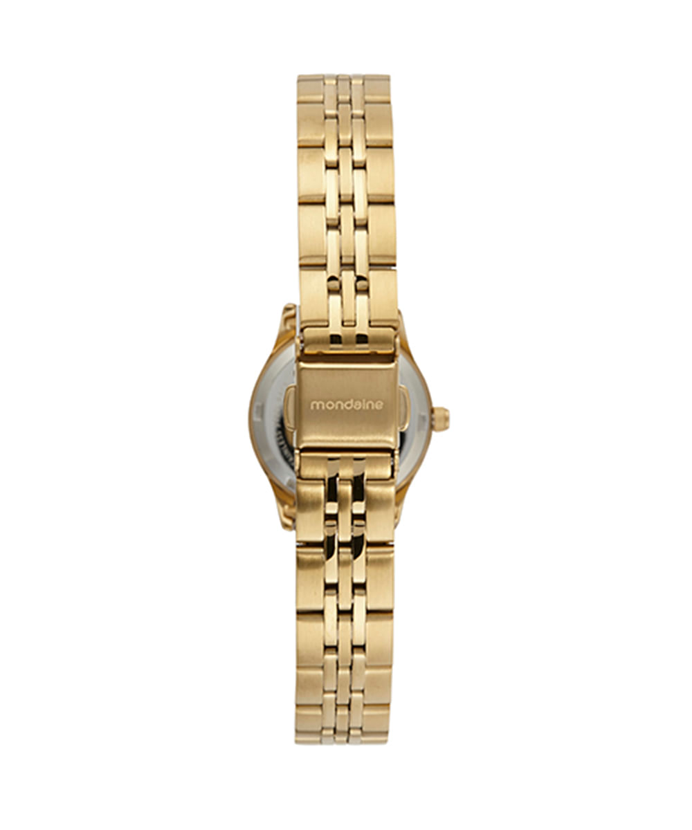 relógio mondaine 32493lpmvde1kf analógico com calendário prateado